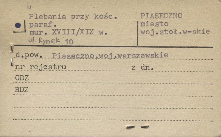 plebania przy kośc. paraf., skan 1