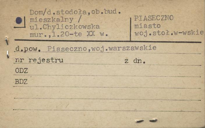 dom (d. stodoła, ob. bud. mieszkalny), skan 1