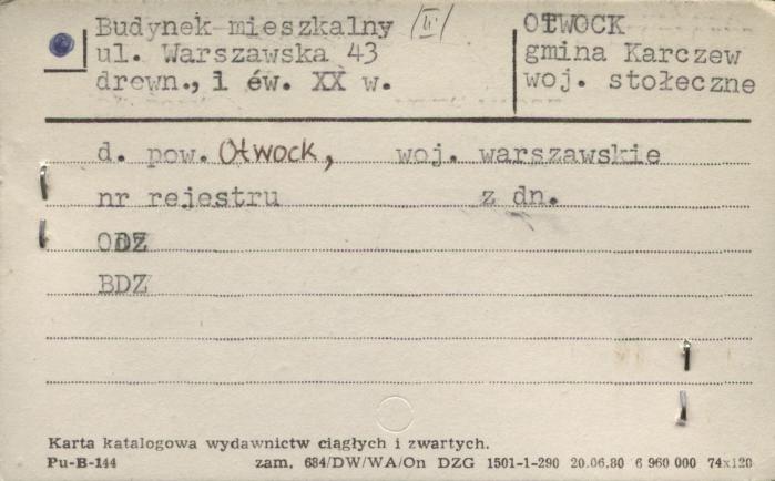 budynek mieszkalny, skan 1