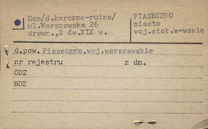 dom (d. karczma-ruina), skan 1