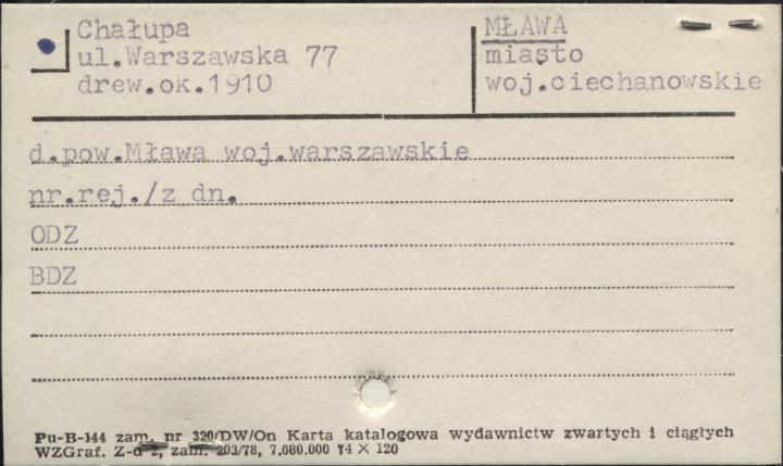 chałupa, skan 1