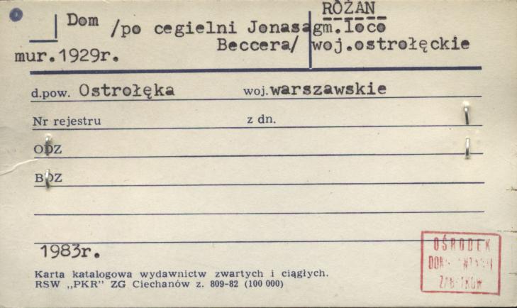 dom (po cegielni Jonasa Baccera), skan 1