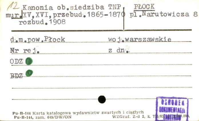 kanonia, ob. siedziba TNP, skan 1