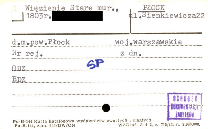więzienie stare, skan 1