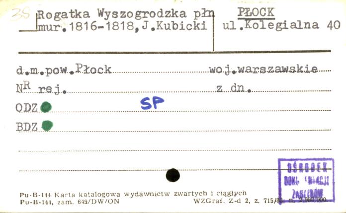 rogatka wyszogrodzka płn., skan 1