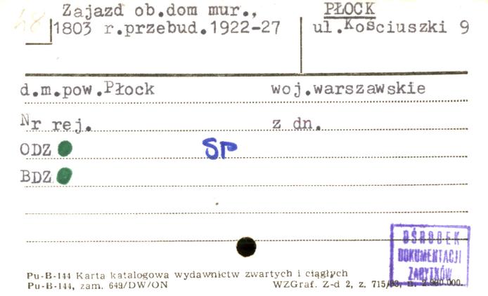 zajazd, ob. dom, skan 1