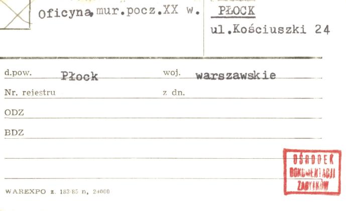 oficyna, skan 1