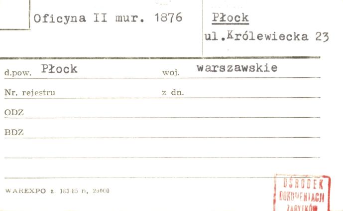 oficyna II, skan 1
