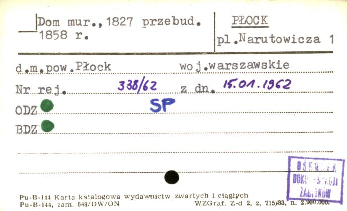 dom, skan 1