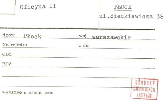 oficyna II, skan 1