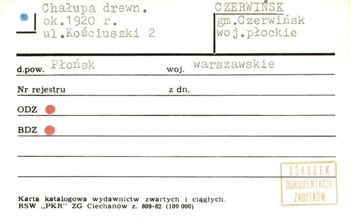 chałupa, skan 1