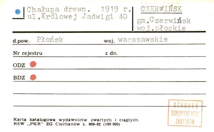 chałupa, skan 1
