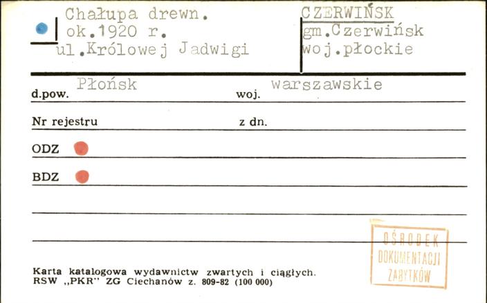 chałupa, skan 1