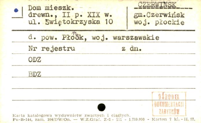 dom, skan 1