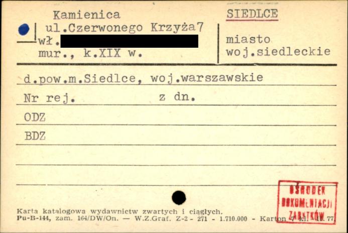 kamienica, skan 1