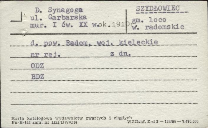 synagoga, skan 1