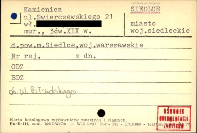 kamienica, skan 1
