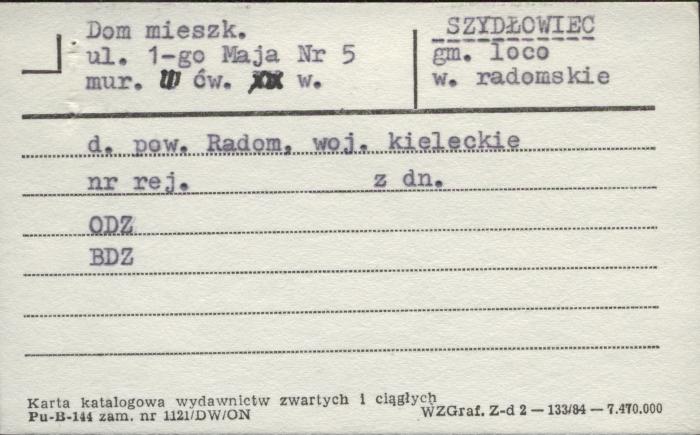 dom, skan 1