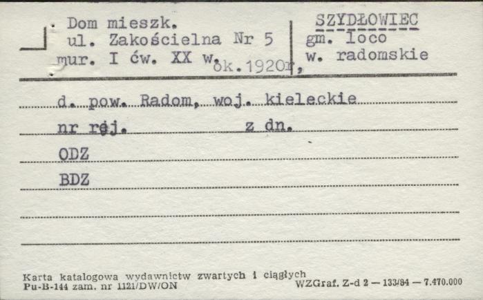 dom, skan 1