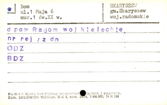dom, skan 1