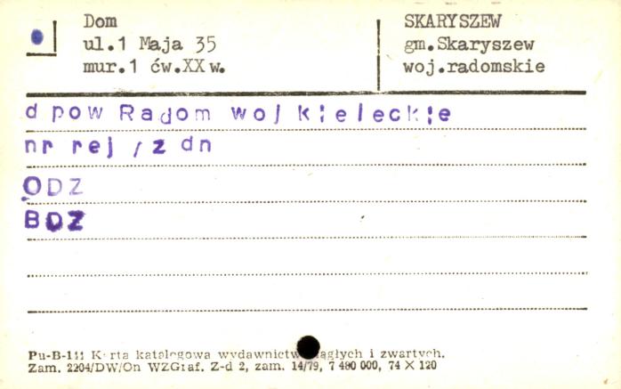 dom, skan 1