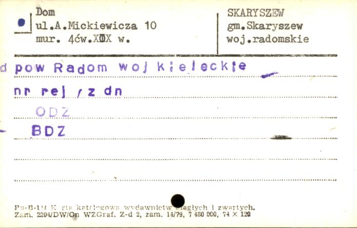 dom, skan 1