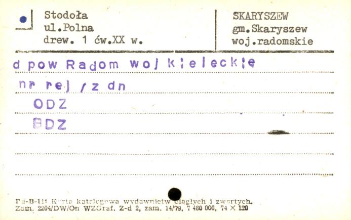 stodoła, skan 1