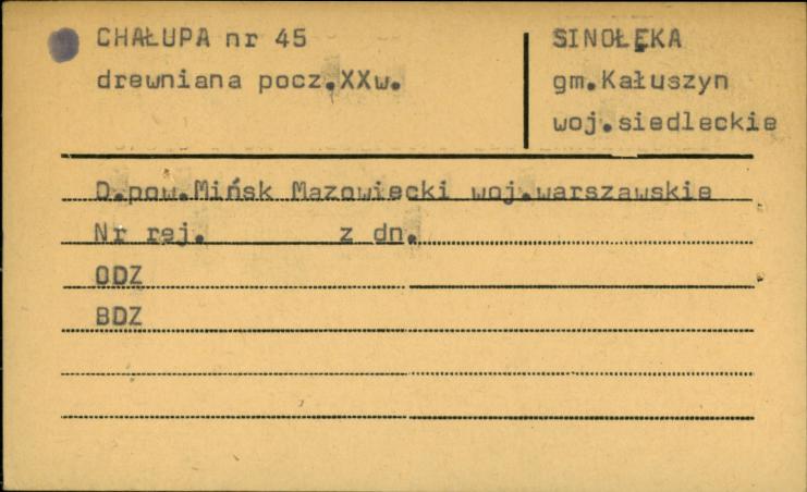 chałupa, skan 1