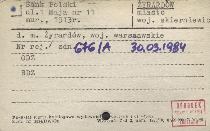 Bank Polski, skan 1