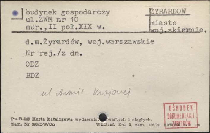 budynek gospodarczy, skan 1