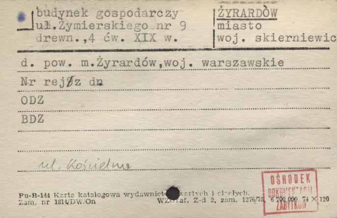 budynek gospodarczy, skan 1