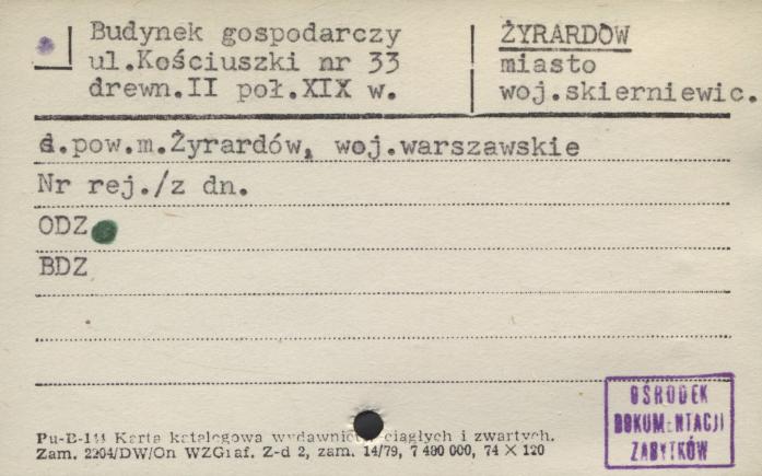 budynek gospodarczy, skan 1