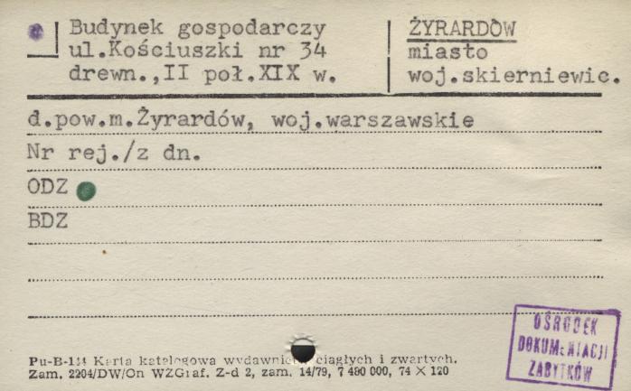 budynek gospodarczy, skan 1