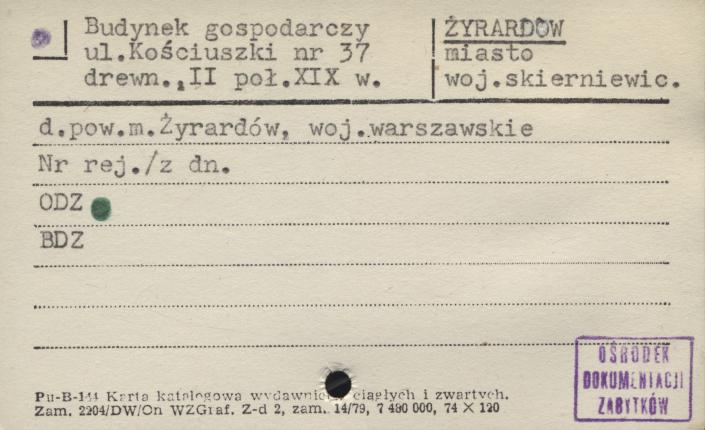 budynek gospodarczy, skan 1