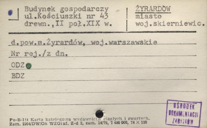 budynek gospodarczy, skan 1