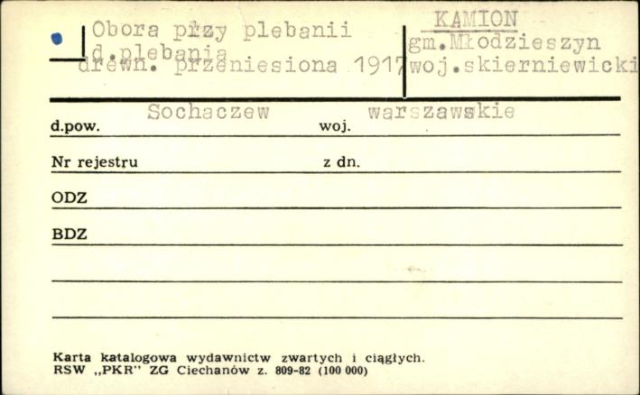 obora przy plebanii, d. plebania, skan 1