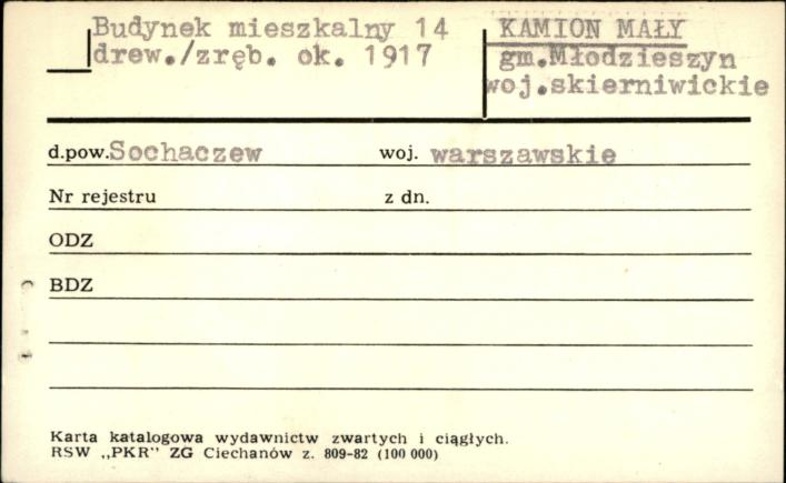 budynek mieszkalny, skan 1