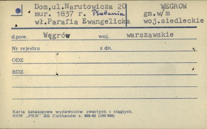 dom, plebania, skan 1