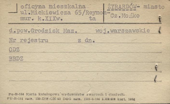 oficyna mieszkalna, skan 1