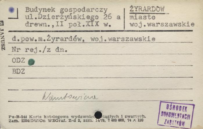 budynek gospodarczy, skan 1