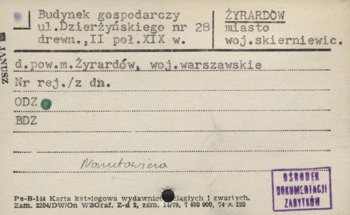 budynek gospodarczy, skan 1