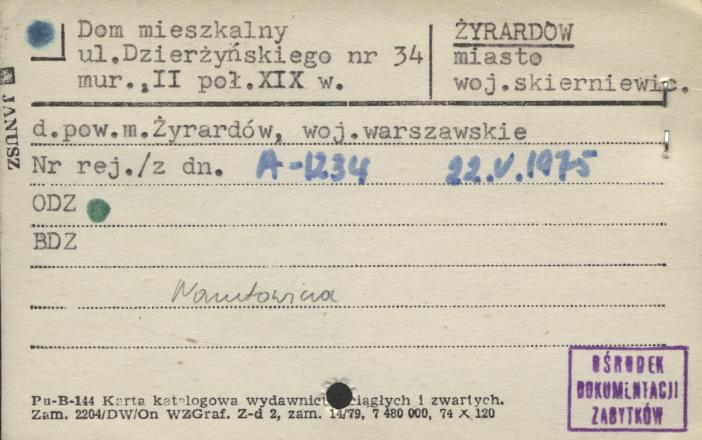 dom, skan 1
