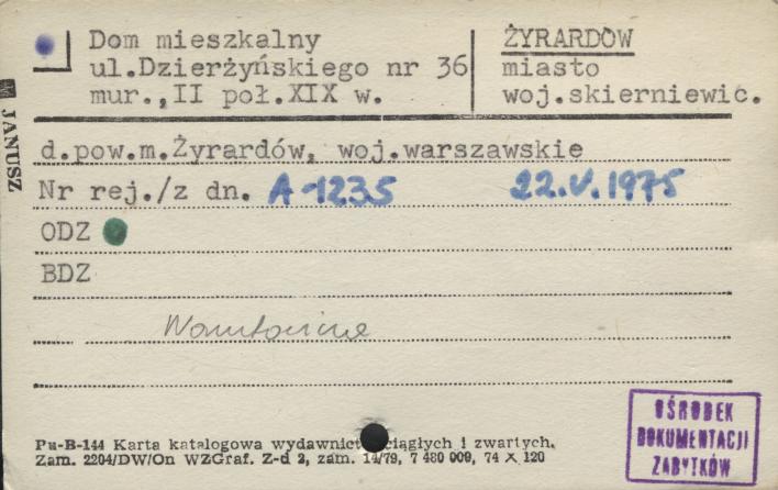 dom, skan 1