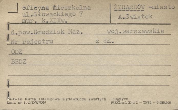 oficyna mieszkalna, skan 1