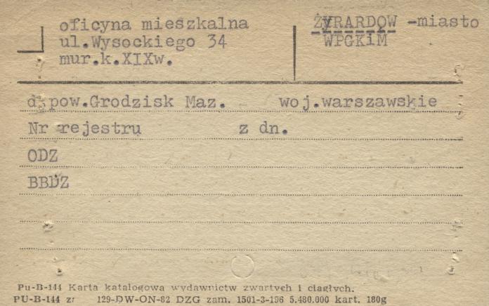 oficyna mieszkalna, skan 1