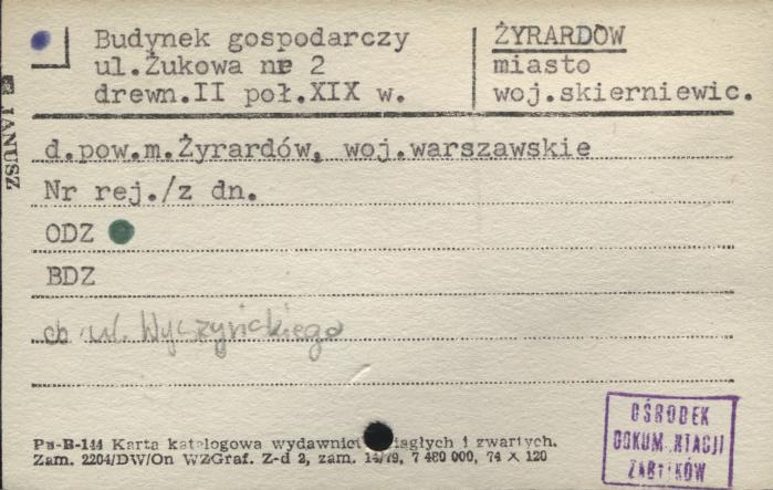 budynek gospodarczy, skan 1