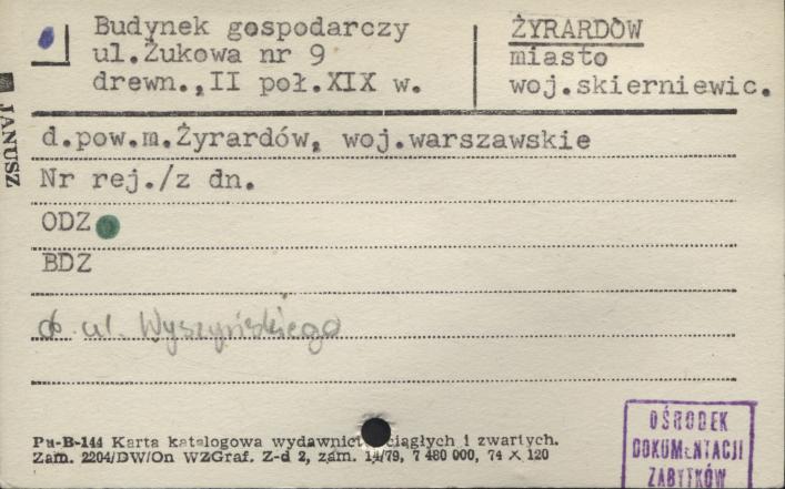budynek gospodarczy, skan 1