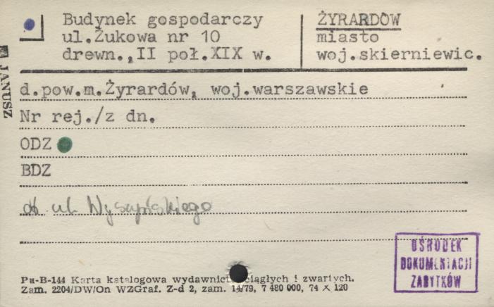 budynek gospodarczy, skan 1