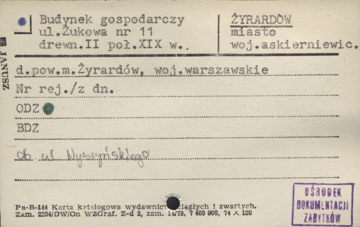budynek gospodarczy, skan 1