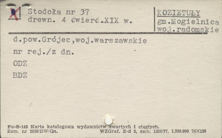 stodoła, skan 1